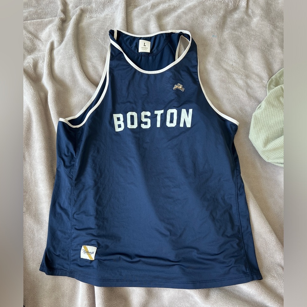 Tracksmith Boston tank